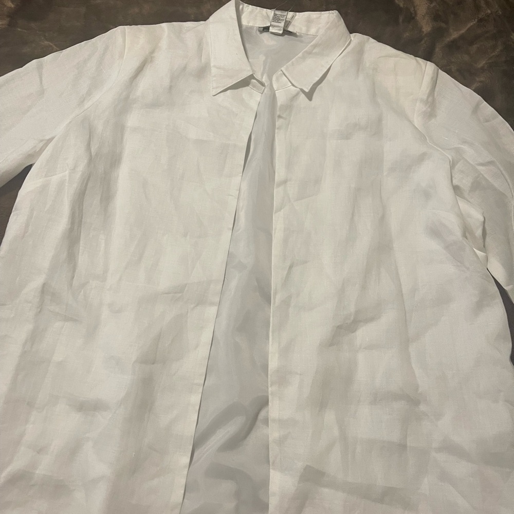 LINO White Linen 3 piece set